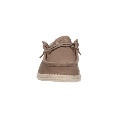 Wally Washed Heren Instapper Walnut