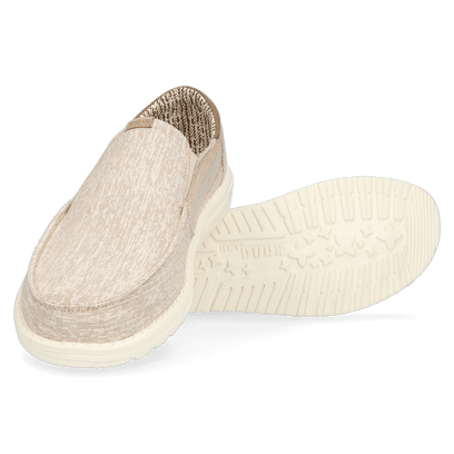 Thad Chambray Heren Instappers Riviera Beige