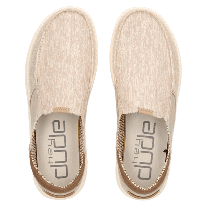 Thad Chambray Heren Instappers Riviera Beige