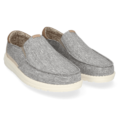 Thad Chambray Heren Instappers Riviera Grey