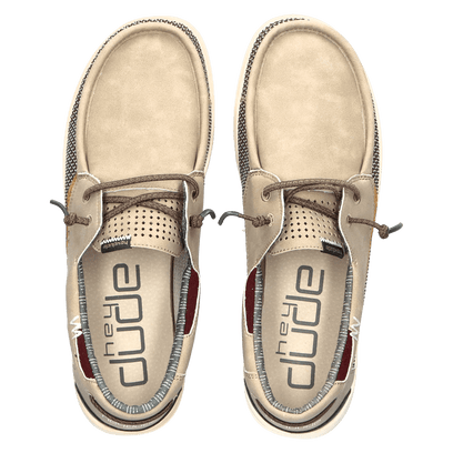 Welsh Grip Heren Instappers Sand