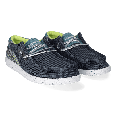 Wally Hawk Heren Instappers Space Blue