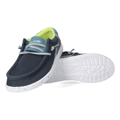 Wally Hawk Heren Instappers Space Blue