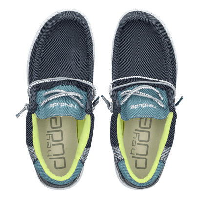 Wally Hawk Heren Instappers Space Blue