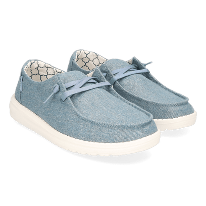 Wendy Sparkling Dames Instappers Blue Stone