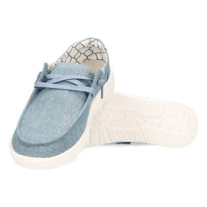 Wendy Sparkling Dames Instappers Blue Stone