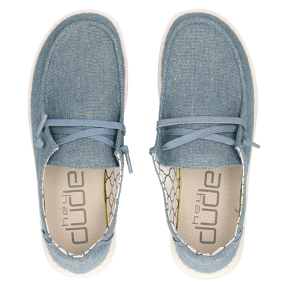 Wendy Sparkling Dames Instappers Blue Stone