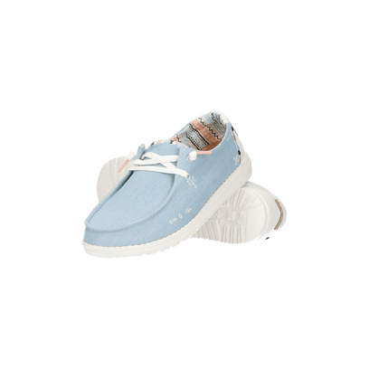 Wendy Dames Instappers Boho Light Denim