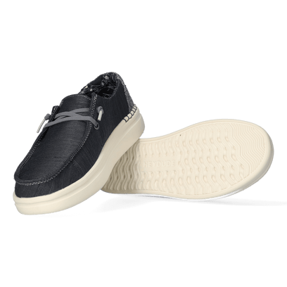 Wendy Rise Dames Instappers Graphite Blue