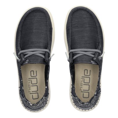 Wendy Rise Dames Instappers Graphite Blue