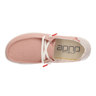 Wendy Rise Dames Instappers Chambray Rose