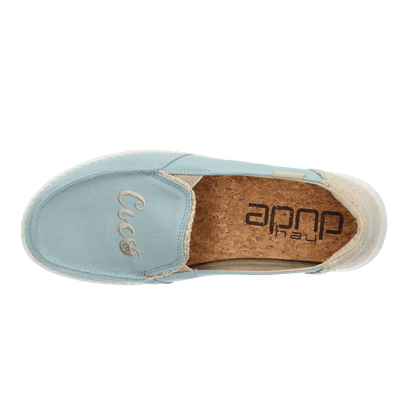 Lena Natural Dames Instappers Aqua Haze