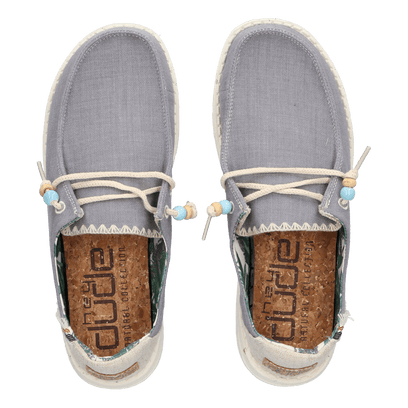 Wendy Natural Dames Instappers Indigo