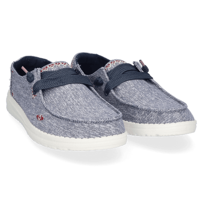 Wendy Flora Dames Instappers Iris Blue