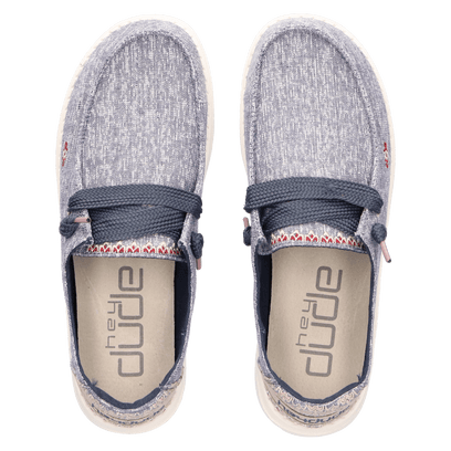 Wendy Flora Dames Instappers Iris Blue