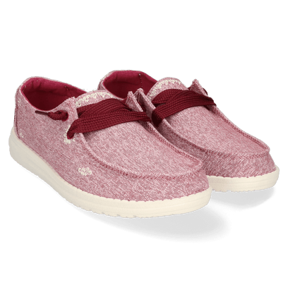 Wendy Flora Dames Instappers Peony Red