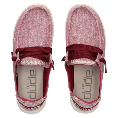 Wendy Flora Dames Instappers Peony Red