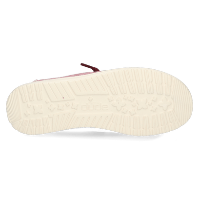 Wendy Flora Dames Instappers Peony Red