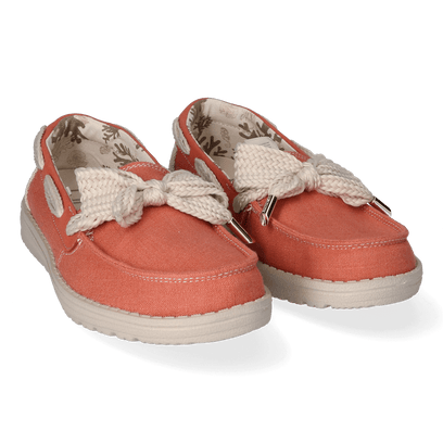 Effie Bay Dames Instappers Coral