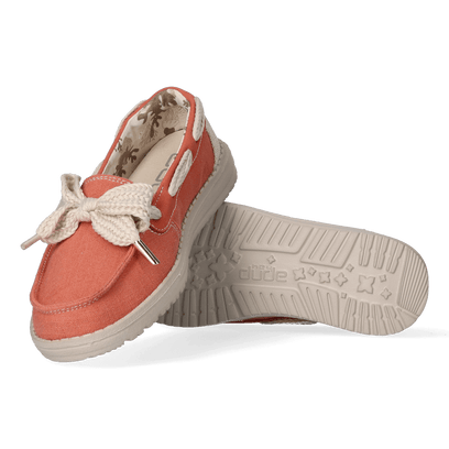 Effie Bay Dames Instappers Coral