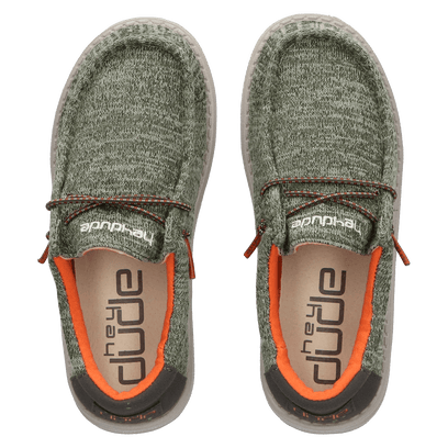 Wally Youth Jongens Instappers Stretch Sage