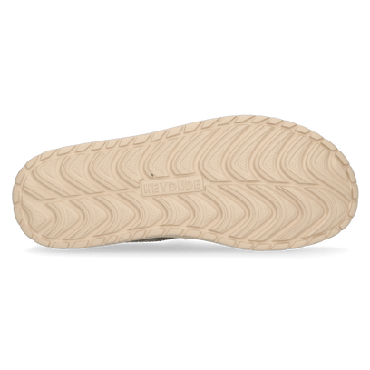 Mikka Natural Heren Instappers Braided Army