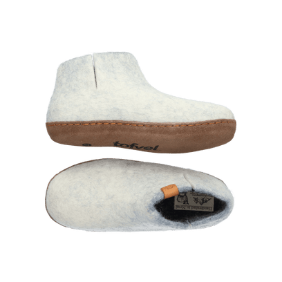 Everest Wolvilt Sloffen Natural/Blue