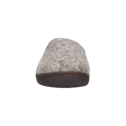 Tibet Wolvilt Sloffen Grey/Natural