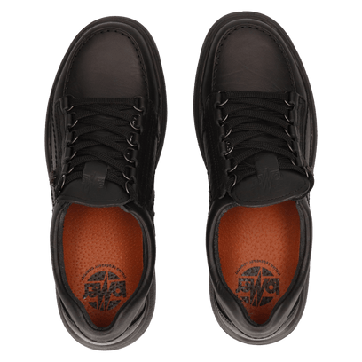 New Valiant Heren Veterschoenen Black
