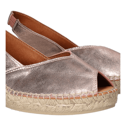 Bernia-P Dames Espadrilles Salmo