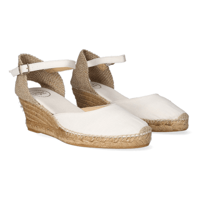 Caldes Dames Espadrilles Blanc