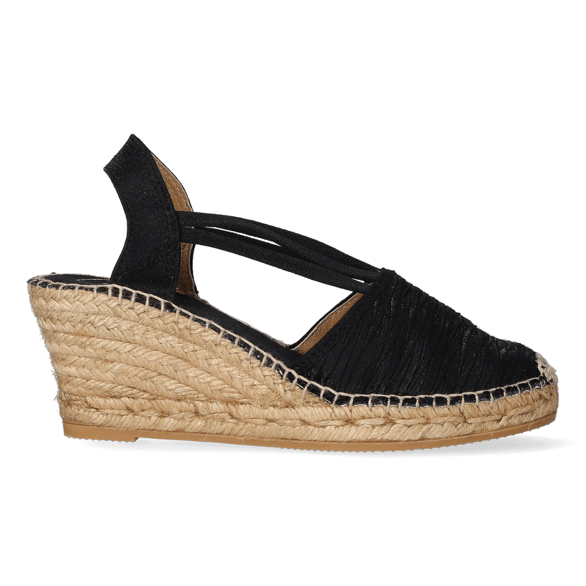 Candy-RP Dames Espadrilles Negre
