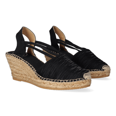 Candy-RP Dames Espadrilles Negre