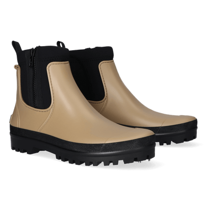 Colton Dames Regenboots Beige