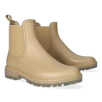 Coney Dames Regenboots Beige