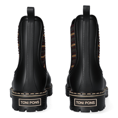 Corbin Dames Regenboots Negre