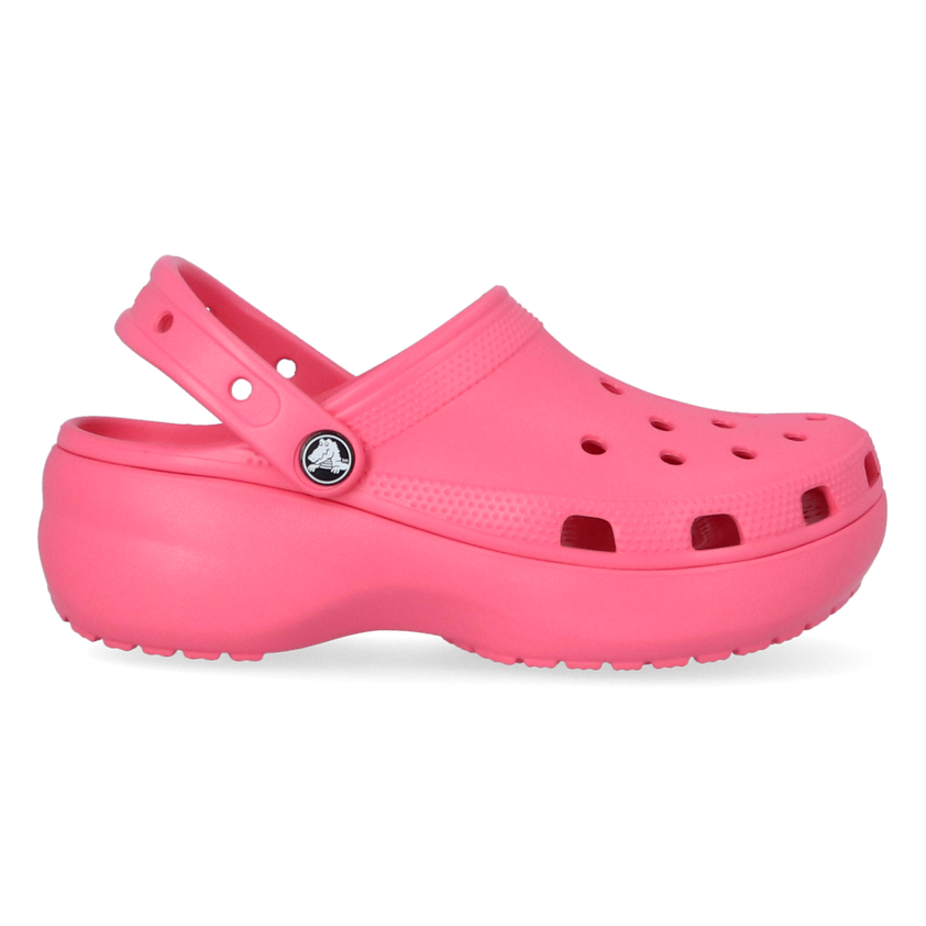 Classic Platform Clogs Hyper Pink