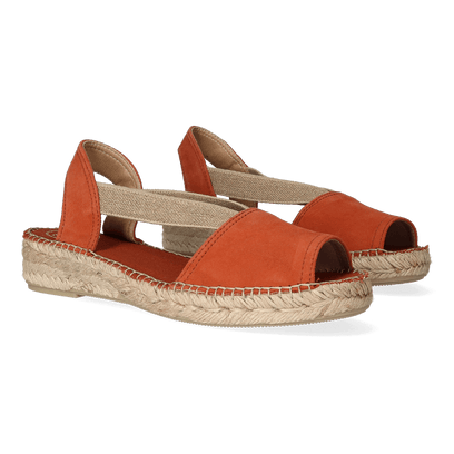 Ella Dames Espadrilles Brandy