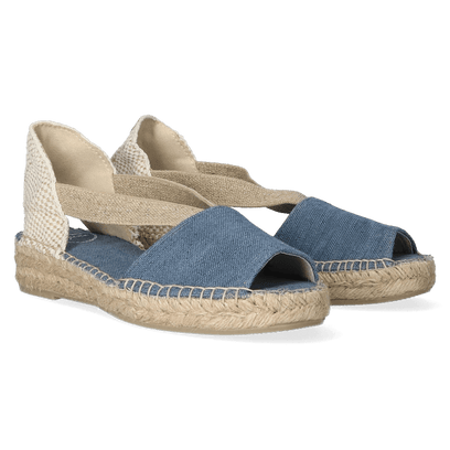 Elora-V Dames Espadrilles Blau