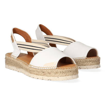 Estel-SW Dames Espadrilles Blanc