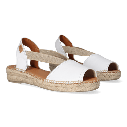 Etna Dames Espadrilles Blanc