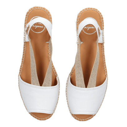 Etna Dames Espadrilles Blanc