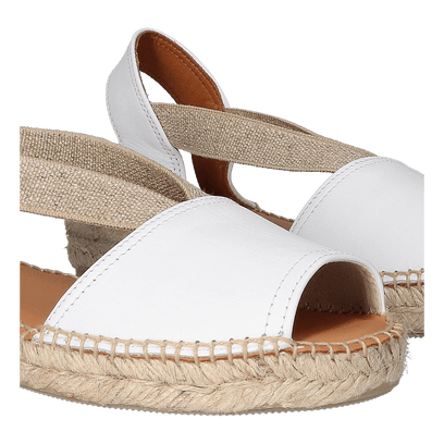 Etna Dames Espadrilles Blanc
