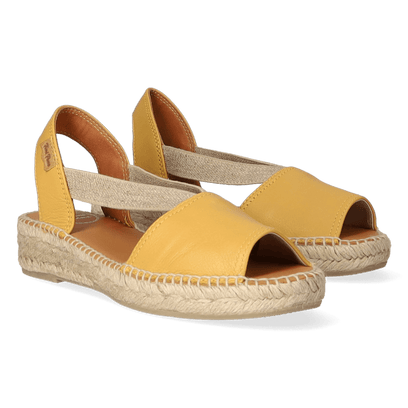 Etna Dames Espadrilles Ocre