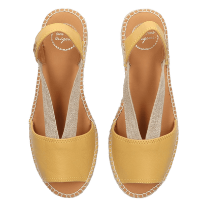 Etna Dames Espadrilles Ocre