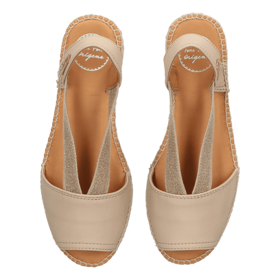 Etna Dames Espadrilles Beige
