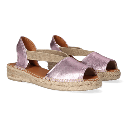 Etna Dames Espadrilles Rosa