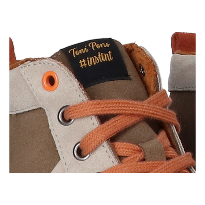 Gales-SY Dames Veterboots Taupe