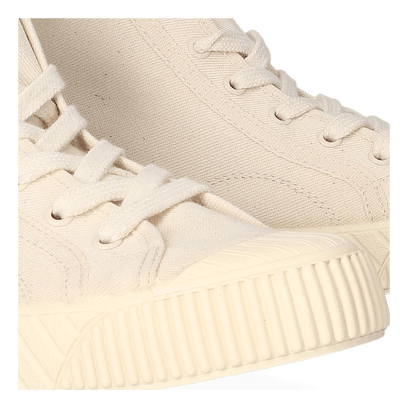 Gena-CB Dames Hoge Sneakers Cru