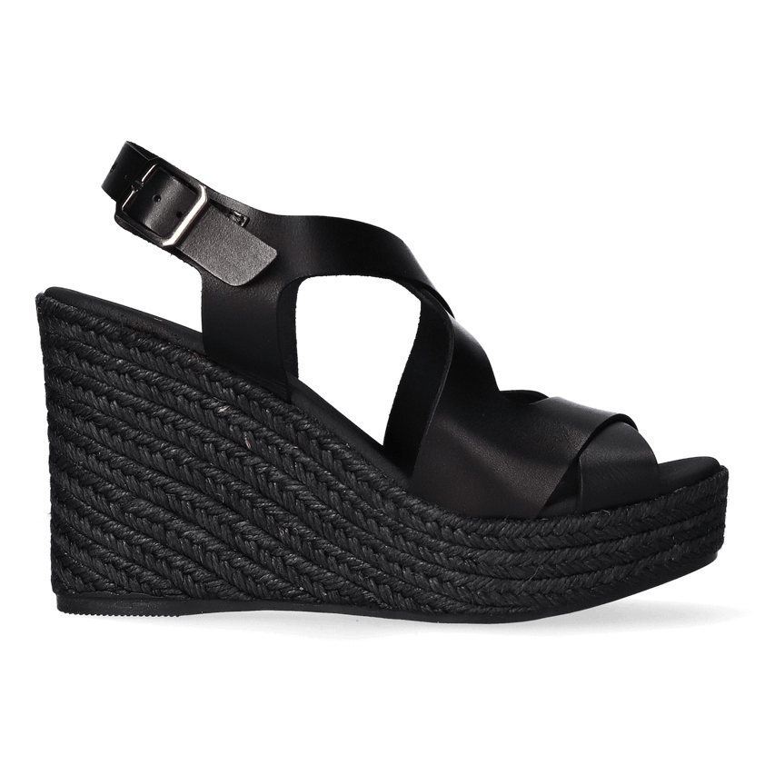 Girona Dames Espadrilles Negre